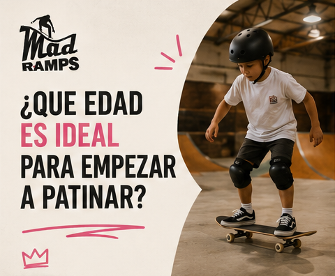 ¿Qué edad es ideal para empezar a patinar?
